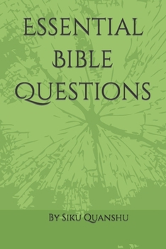 Paperback Essential Bible Questions Book