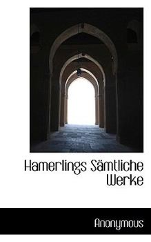 Hardcover Hamerlings Samtliche Werke Book