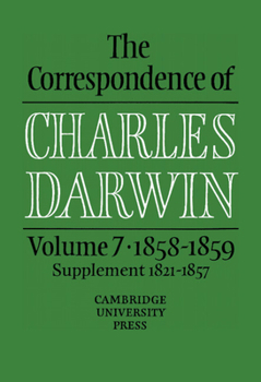 Hardcover Correspondence of Charles Darwin v7 Book
