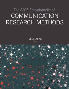 Hardcover The Sage Encyclopedia of Communication Research Methods Book