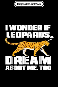 Composition Notebook: Funny Leopard - Leopard Pajamas Women Men Kids Journal/Notebook Blank Lined Ruled 6x9 100 Pages