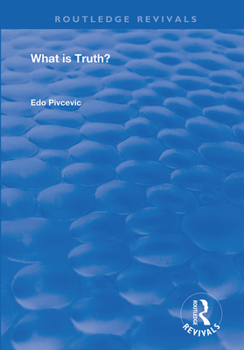 Hardcover What Is Truth? Book