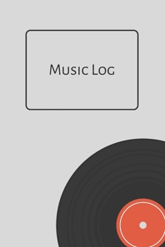 Music Log: Logbook For Your Favorite Music  music album reviews, write review listening music