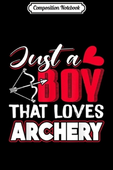 Paperback Composition Notebook: Archery - Love Archery Journal/Notebook Blank Lined Ruled 6x9 100 Pages Book