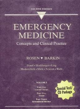 Paperback Emergency Medicine, Text/CD-ROM Package: Concepts and Clinical Practice Book