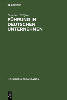 Hardcover Führung in deutschen Unternehmen [German] Book