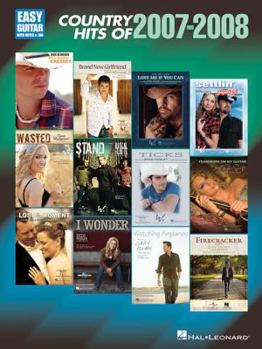 Paperback Country Hits of 2007-2008 Book