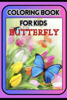 Paperback Flutter Friends: A Whimsical Butterfly Coloring Adventure for Little Ones Book