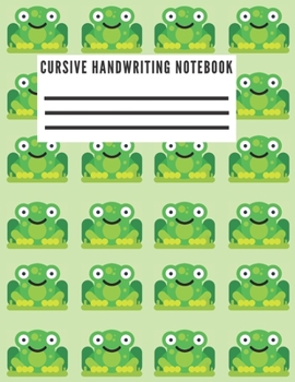 Paperback Cursive Handwriting Notebook: Handwriting Practice Paper 150 Pages Book