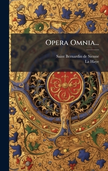 Hardcover Opera Omnia... [Latin] Book
