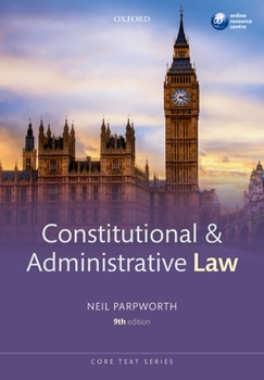 Paperback Constitutional & Administrative Law Book