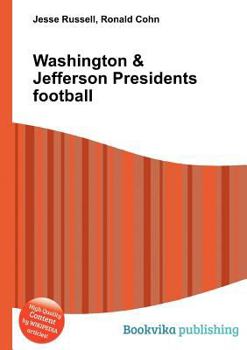 Paperback Washington & Jefferson Presidents Football Book