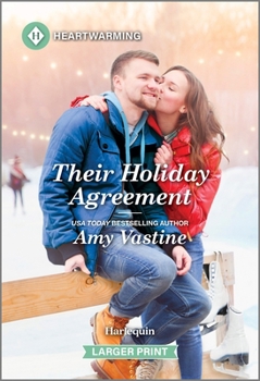 Mass Market Paperback Their Holiday Agreement: A Clean and Uplifting Romance [Large Print] Book