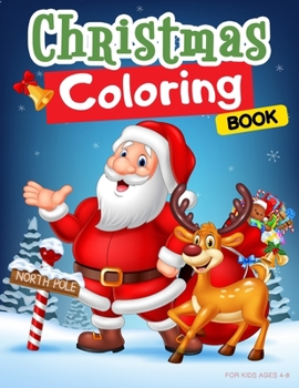 Paperback Christmas Coloring Book for Kids Ages 4-8: Winter Coloring Book for Kids. Xmas Books for Toddlers. Christmas Coloring Book with Christmas Trees, Santa Book