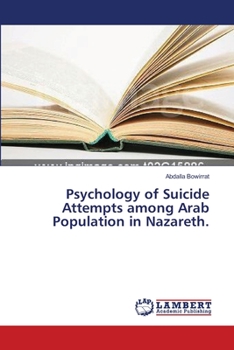 Paperback Psychology of Suicide Attempts among Arab Population in Nazareth. Book
