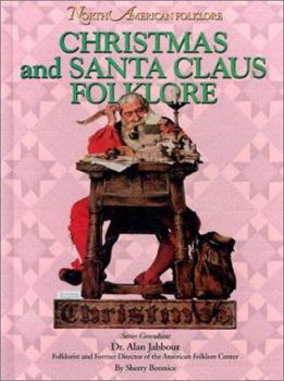 Library Binding Christmas and Santa Claus Folklore Book