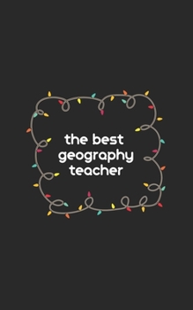 Paperback The best geography professor journal: Personalized Notebook/ Notepad/ Journal/ Diary For geography lovers with: 5x8 100 pages Book
