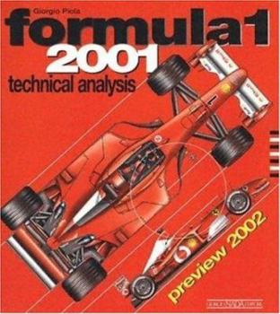 Paperback Formula One 2001 Technical Analysis Book