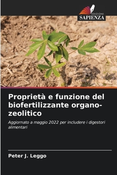 Paperback Proprietà e funzione del biofertilizzante organo-zeolitico [Italian] Book