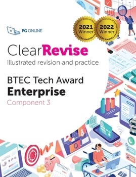 Paperback ClearRevise Pearson BTEC Enterprise Component 3 Book