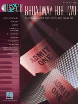 Paperback Broadway for Two [With CD] Book