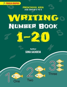 Paperback Writing Number Book 1-20 Book