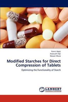 Paperback Modified Starches for Direct Compression of Tablets Book