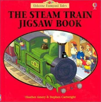 Hardcover The Steam Train Jigsaw Book
