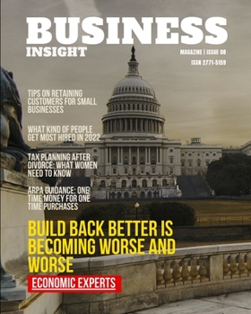 Paperback Business Insight Magazine Issue 8: Business Economy Information Book