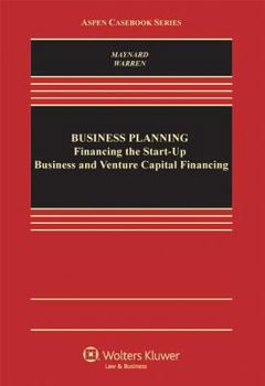 Hardcover Business Planning: Financing the Start-Up Business and Venture Capital Financing Book