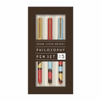 Office Product Frank Lloyd Wright Philosophy Pen Set Book
