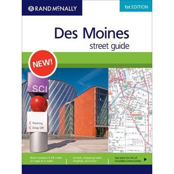 Spiral-bound Street Guide 1ed Des Moines Ia Book