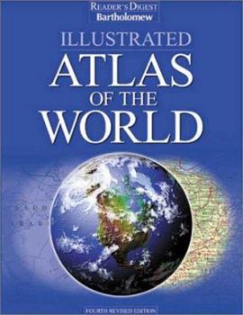 Hardcover Illustrated Atlas of the World Book