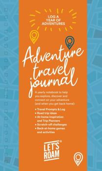 Spiral-bound Let's Roam Adventure Travel Journal | Vacation Trip Notebook, Planner, and Organizer with Guided Journaling Prompts | Scrapbook and Memory Book for Couples | Travel Gifts for Men and Women | Made Book