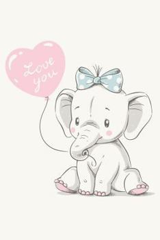 Paperback Elephant Notebook: Blank Lined Journal, Softcover (6x9 Inches) with 120 Pages Book