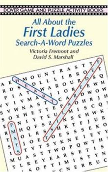 Paperback All about the First Ladies Search-A-Word Puzzles Book
