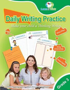 Paperback Daily Writing Practice - Grade 3: Make your child a Thinking Writer Book