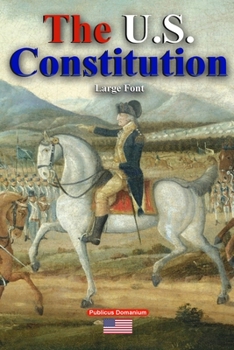 Paperback The U.S. Constitution Large Font Book