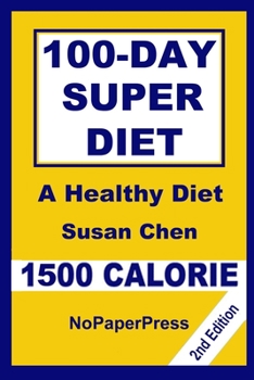 Paperback 100-Day Super Diet - 1500 Calorie Book