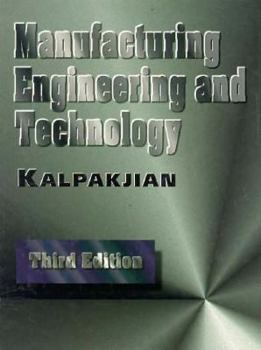 Hardcover Manufacturing Engineering and Technology Book