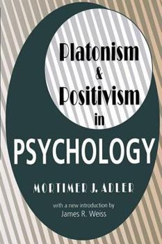 Paperback Platonism and Positivism in Psychology Book