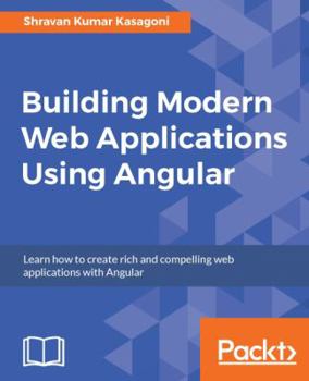 Paperback Building Modern Web Applications Using Angular Book