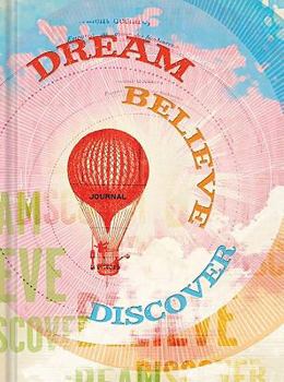 Hardcover Dream Believe Discover Journal Book