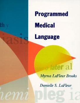 Paperback Programmed Medical Language Book