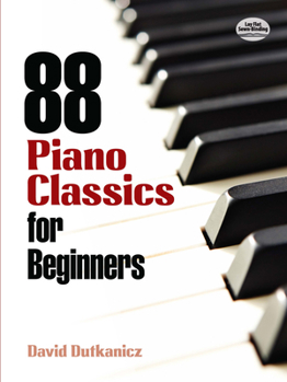 Paperback 88 Piano Classics for Beginners Book