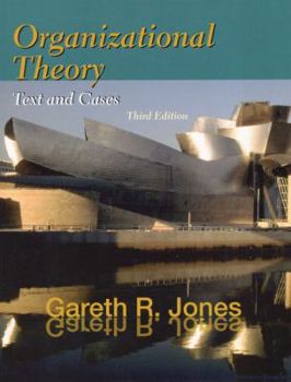 Hardcover Organizational Theory: Text and Cases (3rd Edition) Book