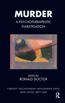 Hardcover Murder: A Psychotherapeutic Investigation Book