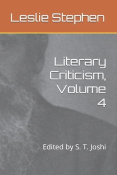 Paperback Literary Criticism, Volume 4: Edited by S. T. Joshi Book