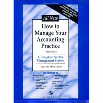 Paperback How to Manage Your Accounting Practice, Fifth Edition [With CDROM] Book