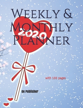 Paperback Weekly & Monthly Planner: with 100 pages Book